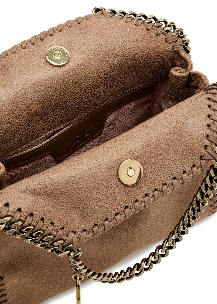 トートバッグ STELLA MCCARTNEY FALABELLA SUEDE TOTE BAG Stella Mccartney Falabella Drawstring Faux Suede Tote