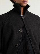 Oliver Spencer - Arnold Wool Coat - Black