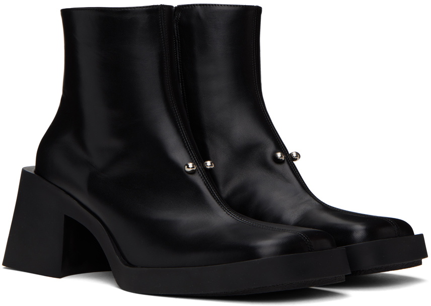 Justine Clenquet Black Raya Boots