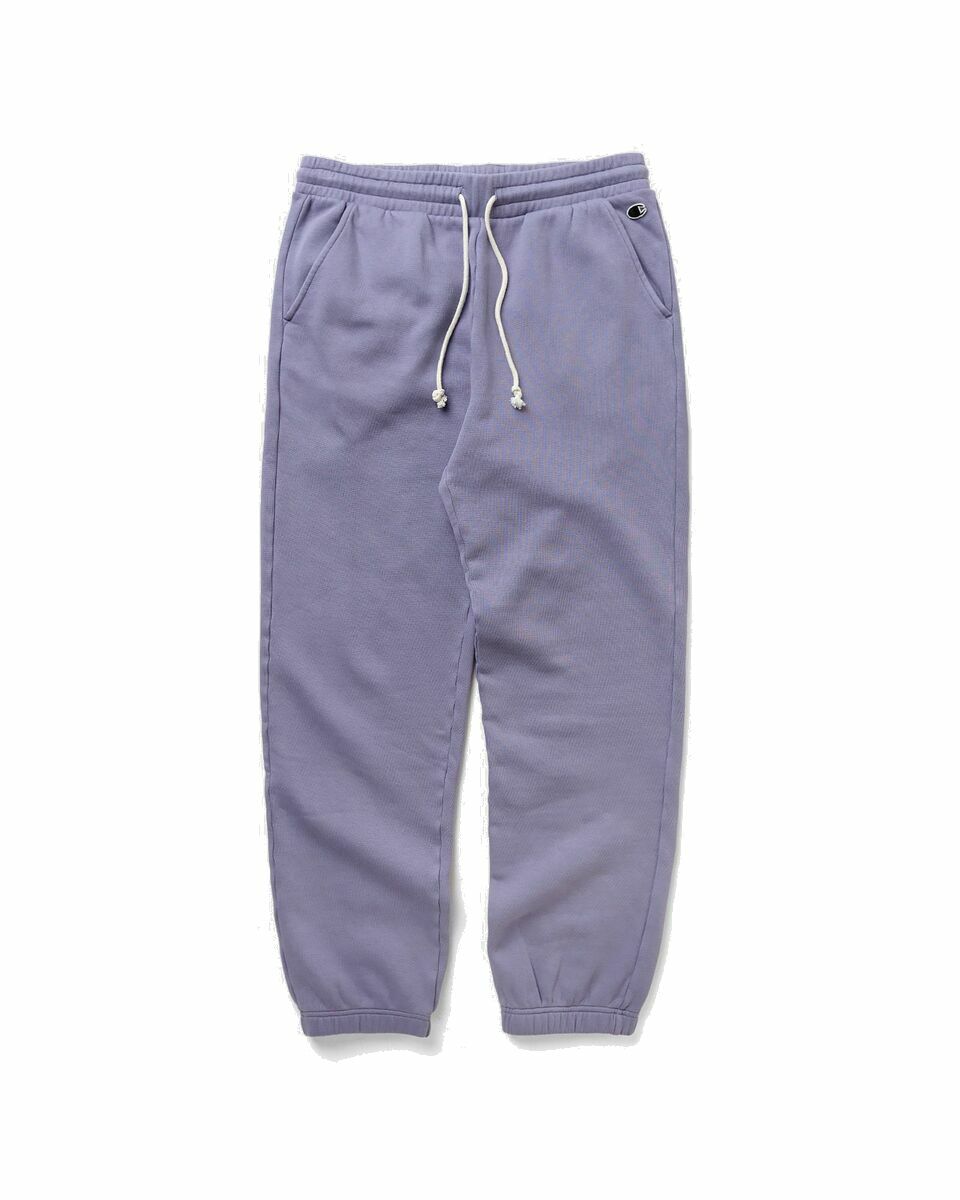 Jogger Pants Champion Elastic Cuff Pants Purple