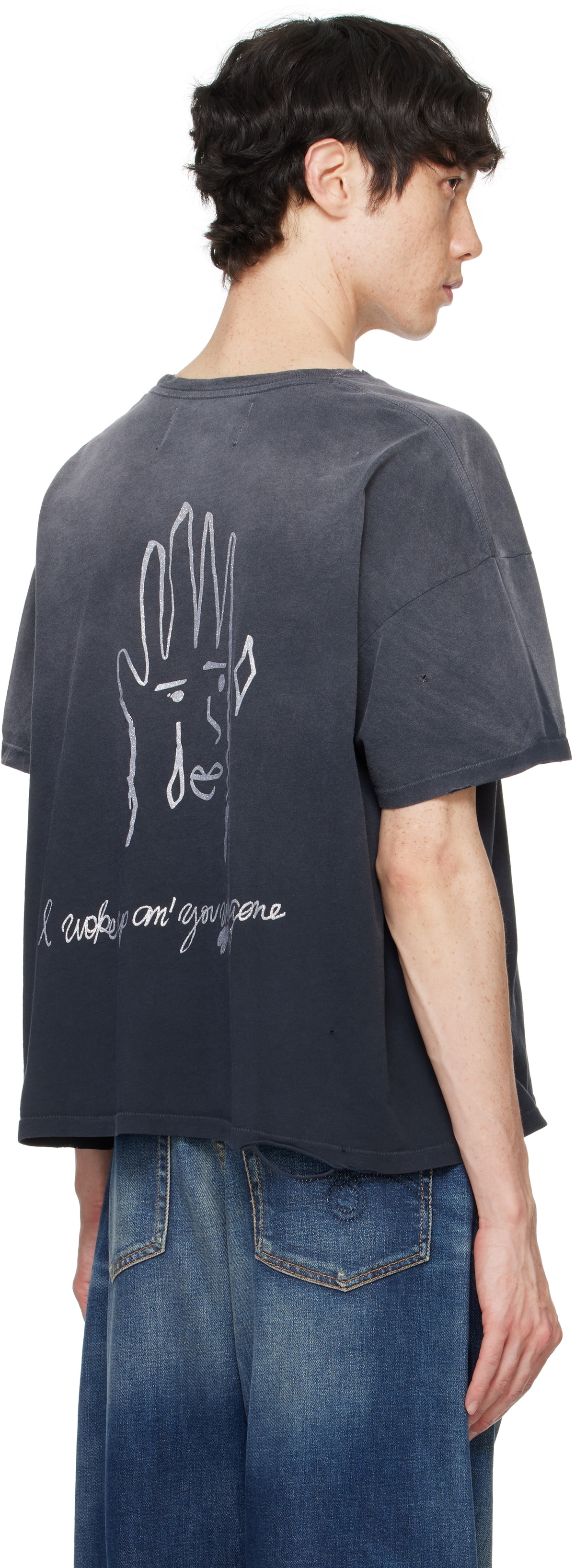 パリー ハリウッド ENDLESS BUMMER TEE Tシャツ XLサイズ PALY Black 'Endless Bummer' T-shirt PALY