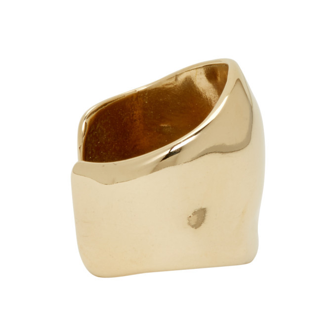 Faris Bronze Small Bubble Ear Cuff