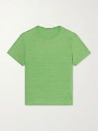 God's True Cashmere - Signature Linen T-Shirt - Green