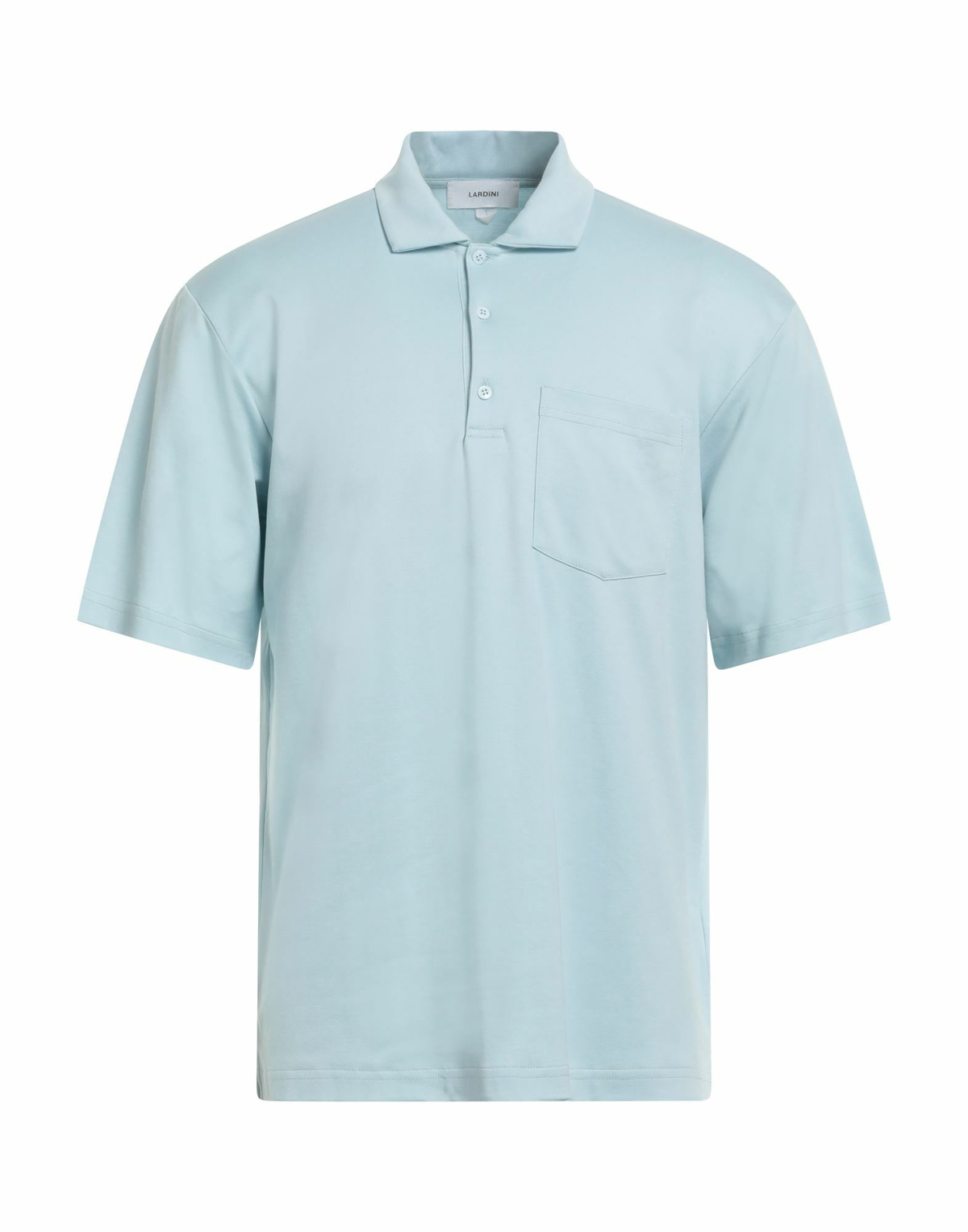 Lardini Mens Polo shirt Sky in Blue