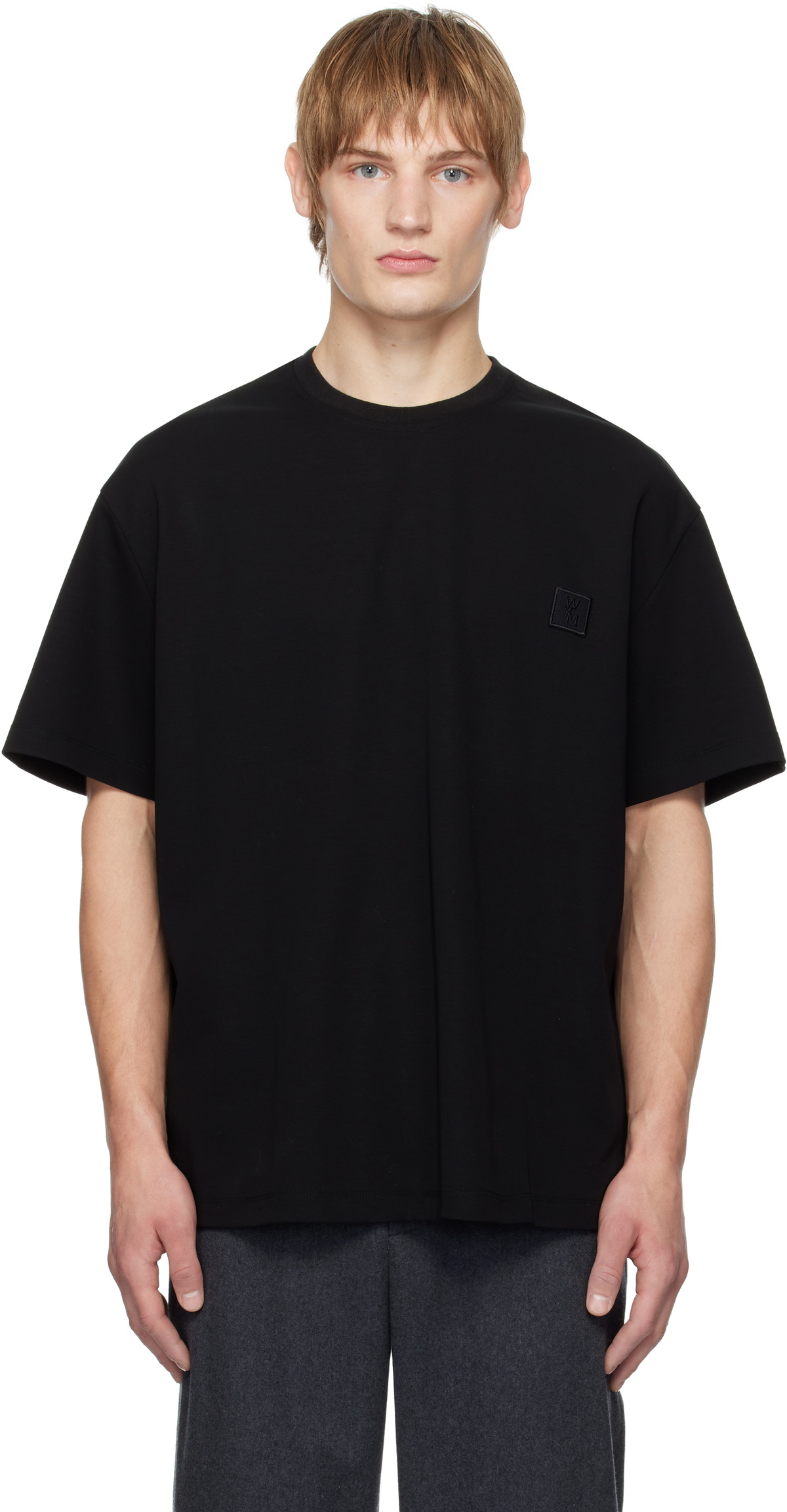 WOOYOUNGMI ウーヨンミ メンズ Back Logo Long Sleeve T-shirt WOOYOUNGMI ウーヨンミ メンズ Back Logo Long Sleeve T-shirt T