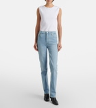 Frame Le Sleek Long straight jeans