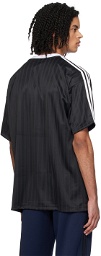 adidas Originals Black & White Stripe T-Shirt