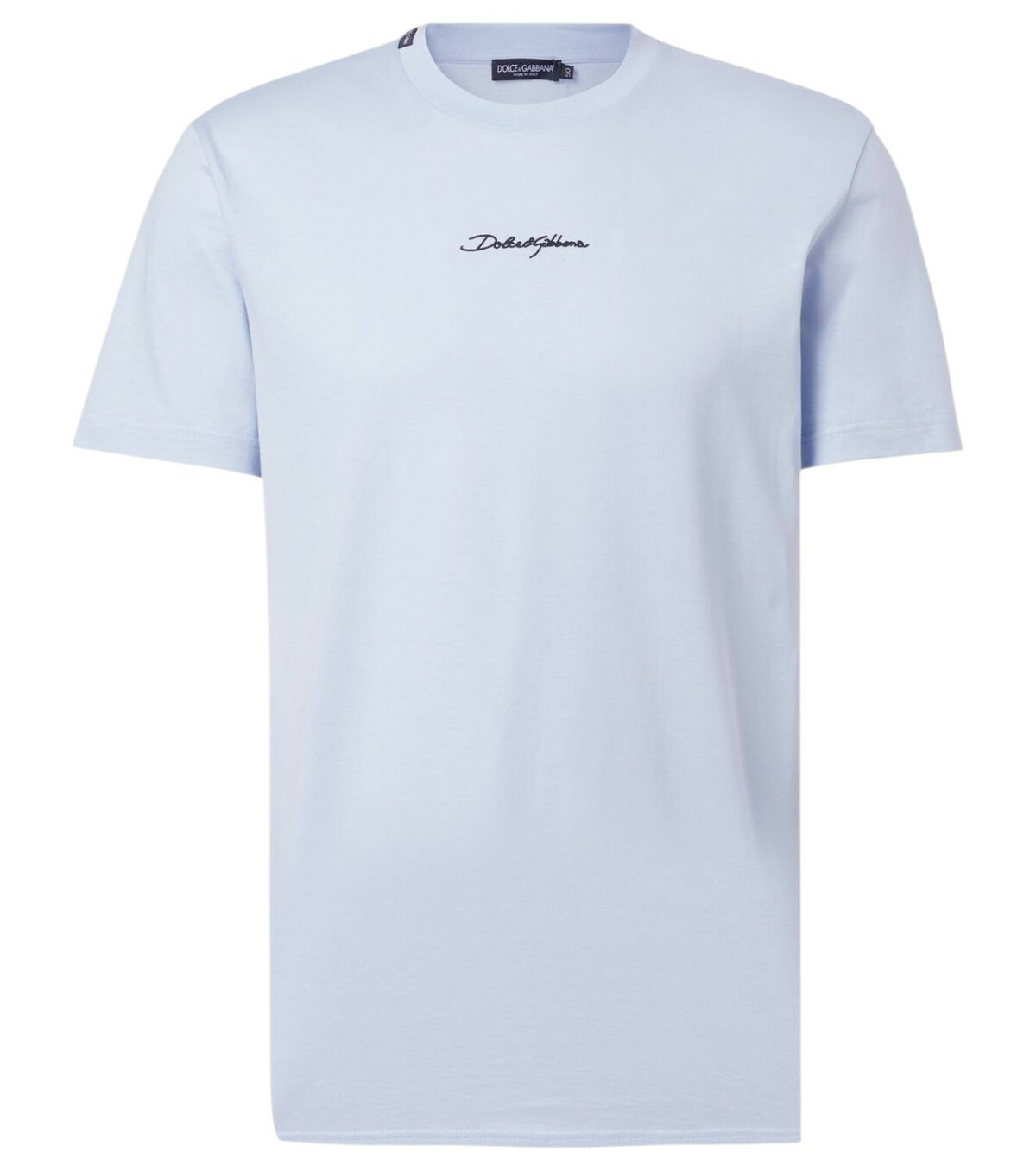 ★関税込み★ Dolce & Gabbana Slim Fit T-Shirt DOLCE&GABBANA Slim-Fit Logo-Embroidered Cotton-Jersey T