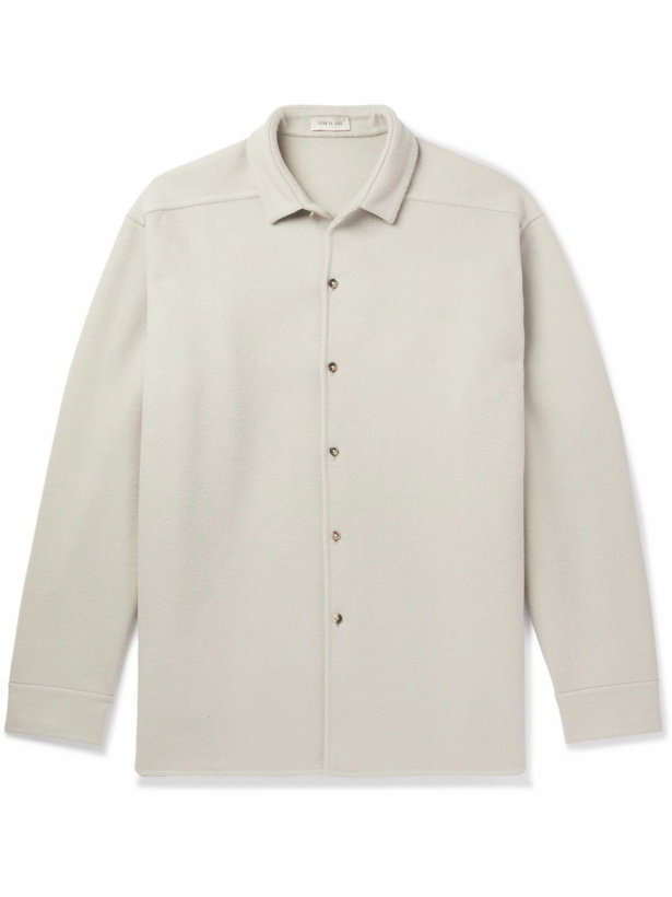 Photo: Fear of God - Wool and Cashmere-Blend Overshirt - Neutrals