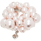 August Barron Puffed Faux-Pearl Bracelet