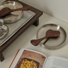 Service Projects Pasta Plate - Set of 2 in Stainless Steel 
