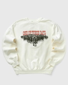 One of these Days STAMPEDE CREWNECK White Mens Sweatshirt