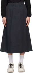 Snow Peak Black Takibi Maxi Skirt