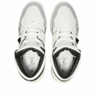 Valentino Men's High Top Roman Stud Sneakers in White/Black/Pastel Grey