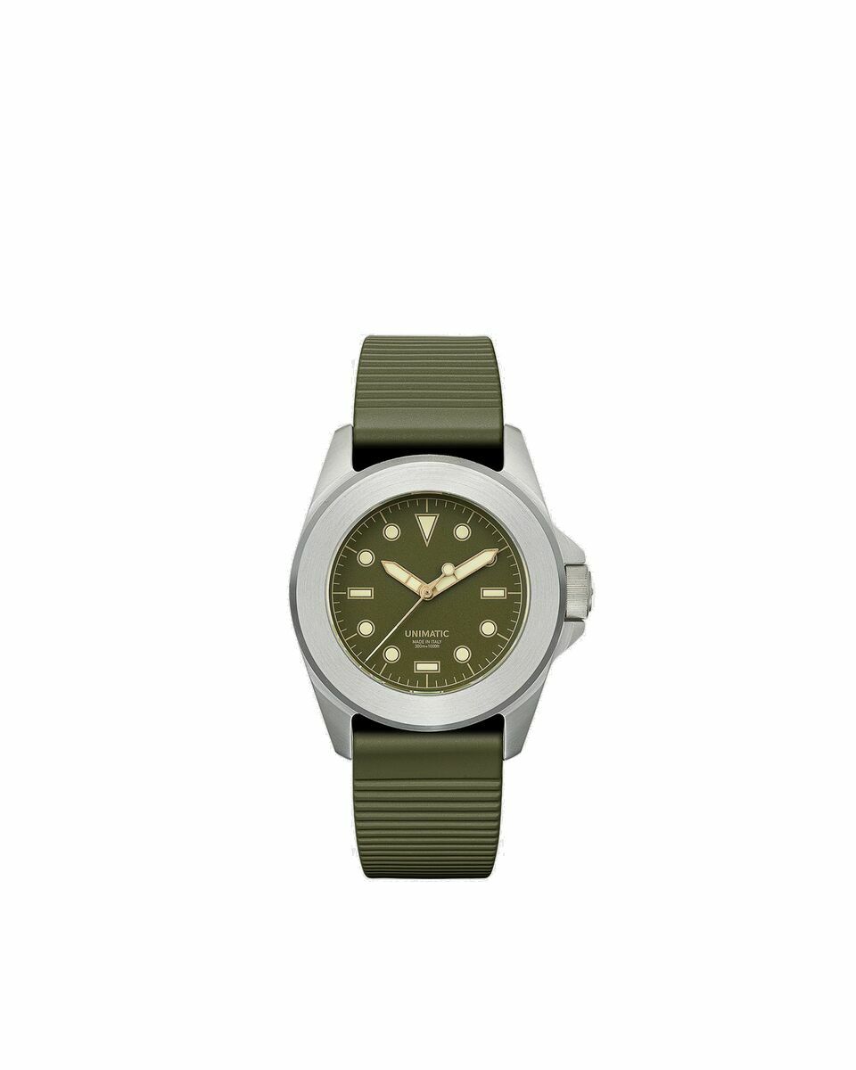 Photo: Unimatic U4 S 8 O Green - Mens - Watches