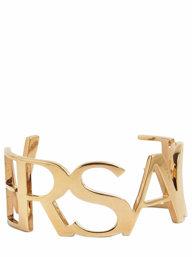 Photo: VERSACE - Versace Logo Cuff Bracelet