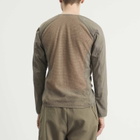 Goldwin Men's Kel Light Polartec Crew in Sand Land