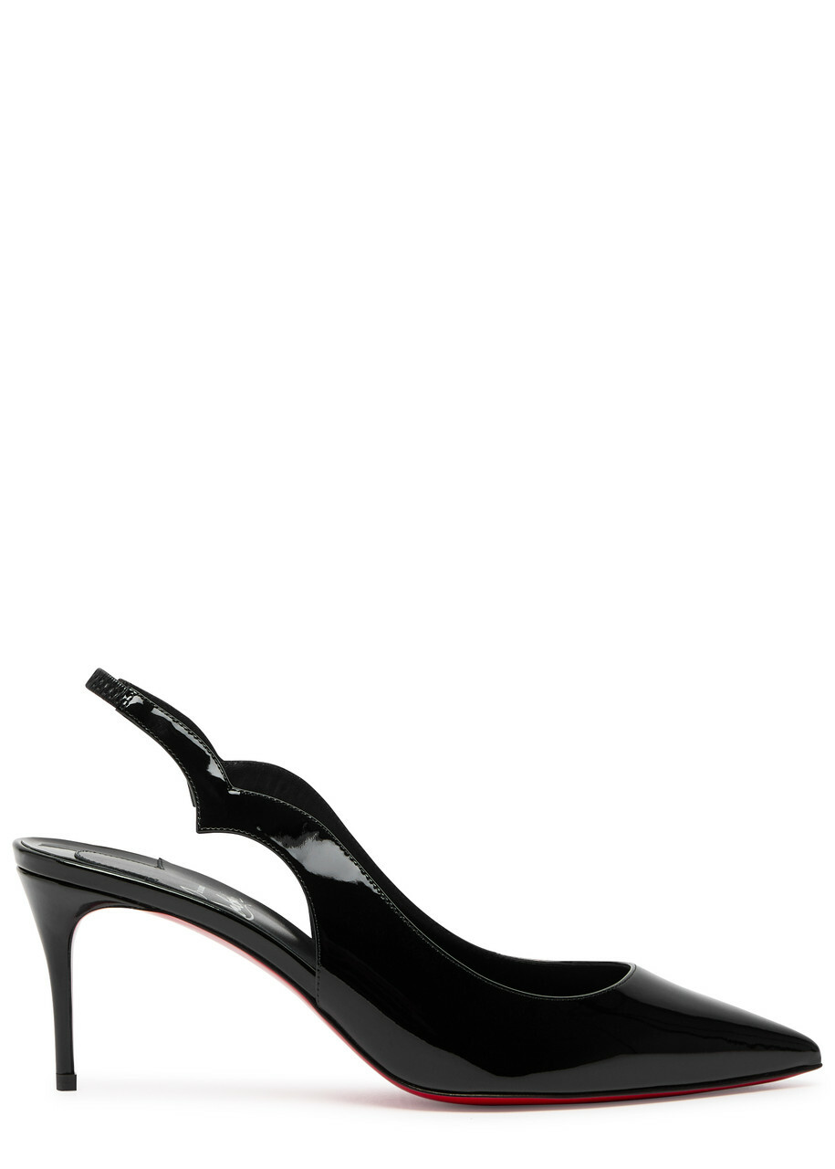 christian-louboutin-hot-chick-70-patent-leather-slingback-pumps