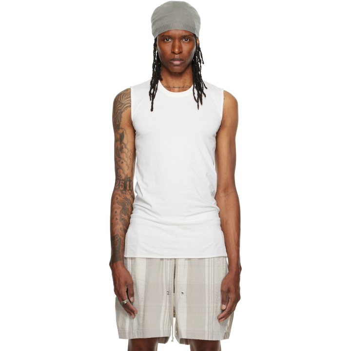Photo: Rick Owens Off-White Tower Basic SL Tank Top