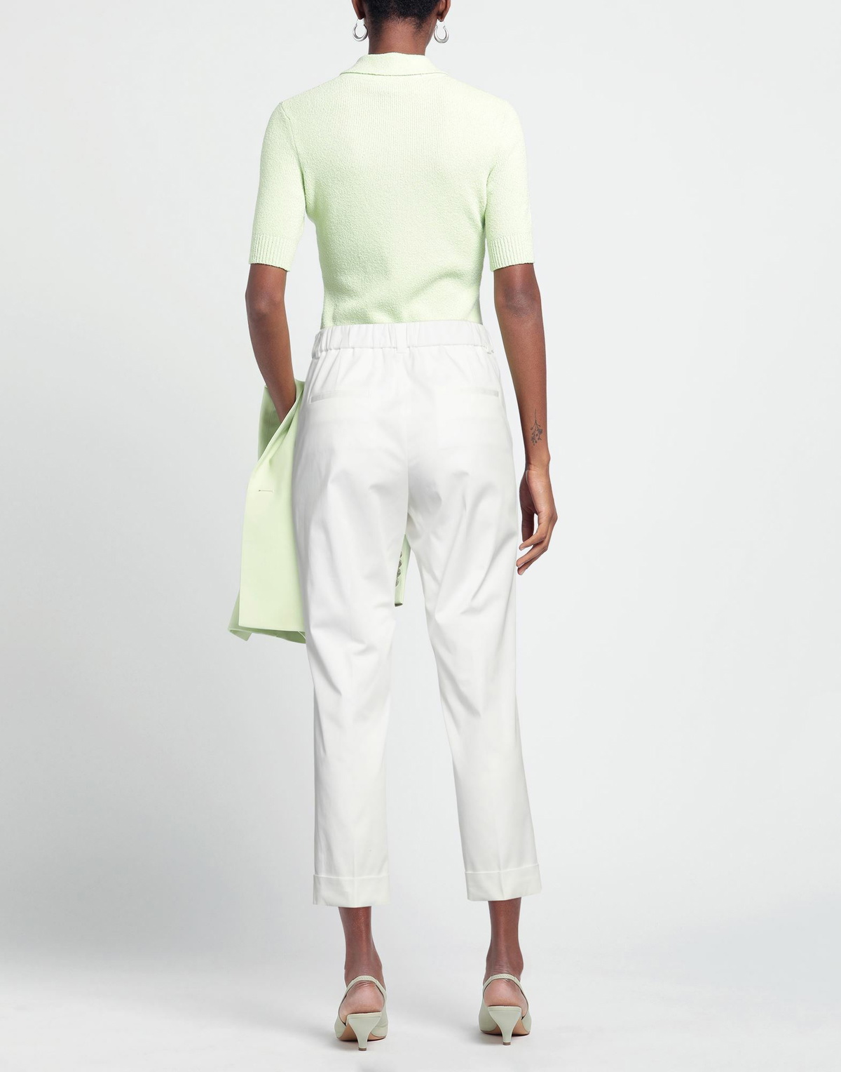 Peserico Womens Pants in White