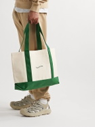 Museum Of Peace & Quiet - Wordmark Logo-Embroidered Cotton-Canvas Tote