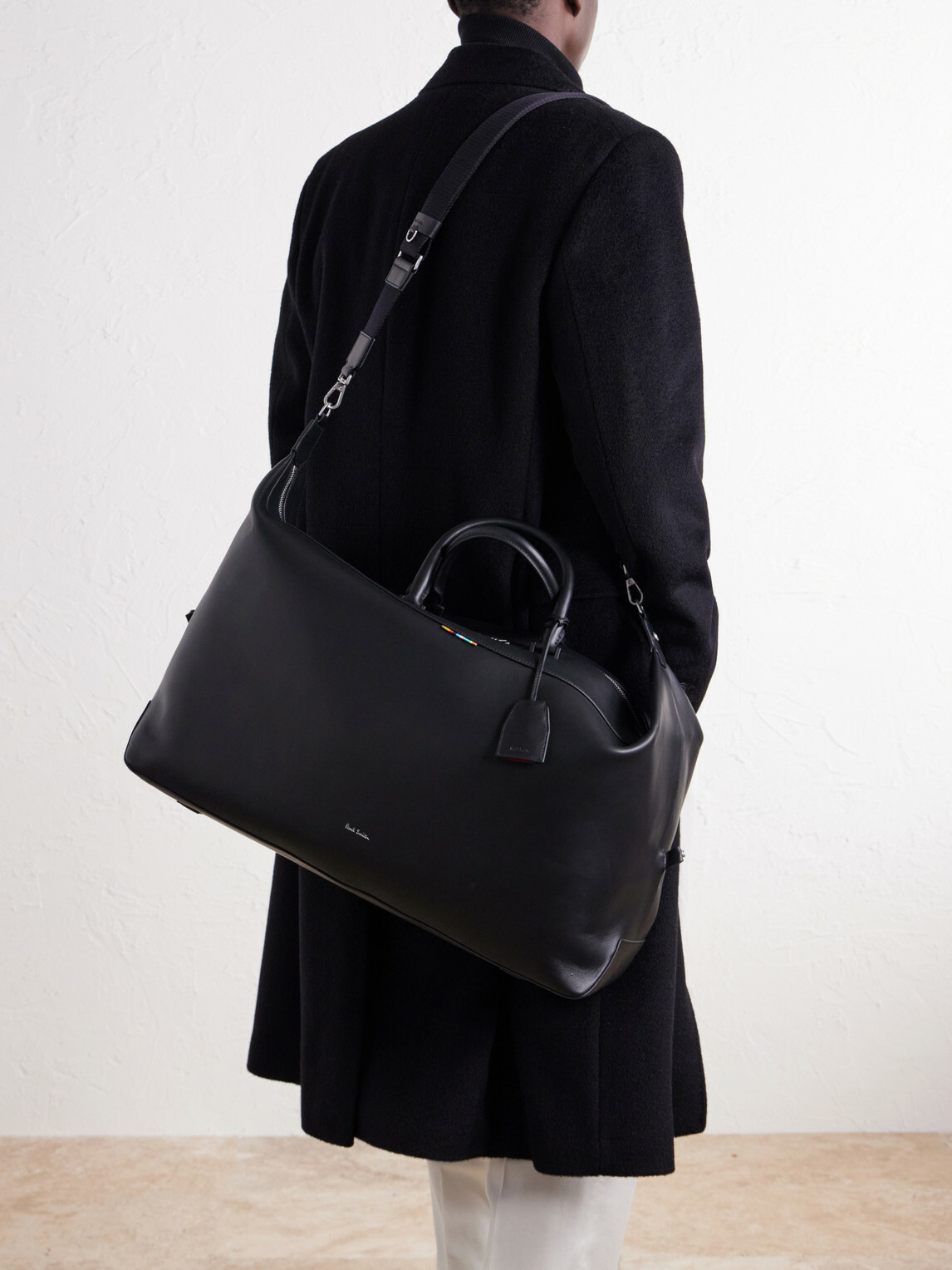 Paul Smith - Leather Weekend Bag - Black