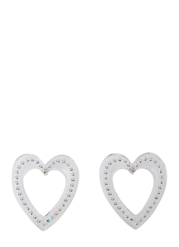 Photo: SAFSAFU Big Heart Earrings
