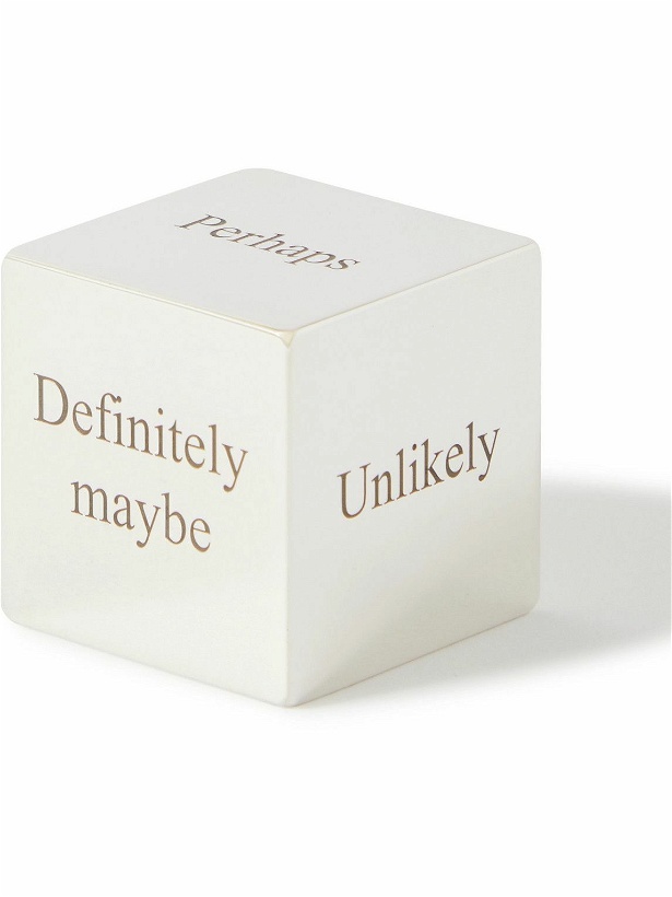 Photo: Asprey - Indecision Engraved Sterling Silver Dice
