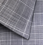 TOM FORD - Grey Slim-Fit Prince of Wales Checked Cotton-Poplin Shirt - Gray