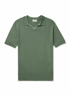 John Smedley - Sea Island Cotton Polo Shirt - Green