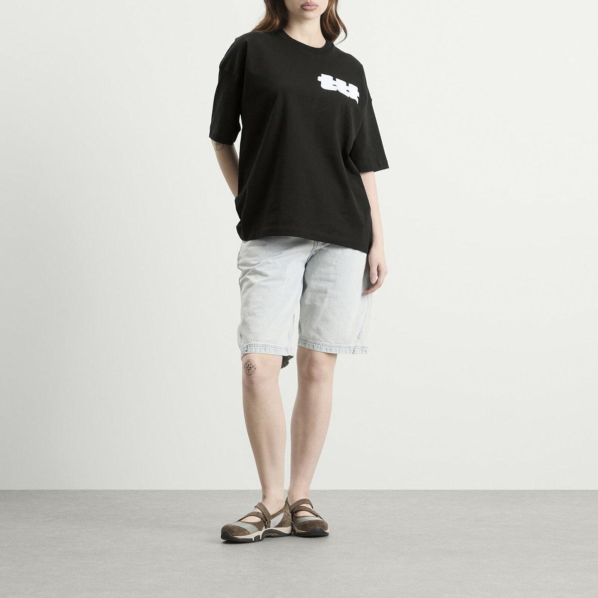 TTT MSW Logo T-Shirt in Black