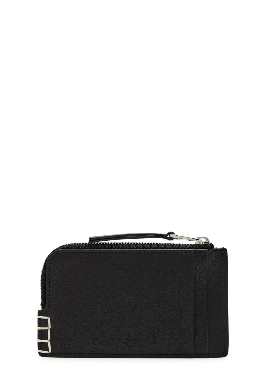 JW Anderson Loafer Leather Wallet - Black - One Size