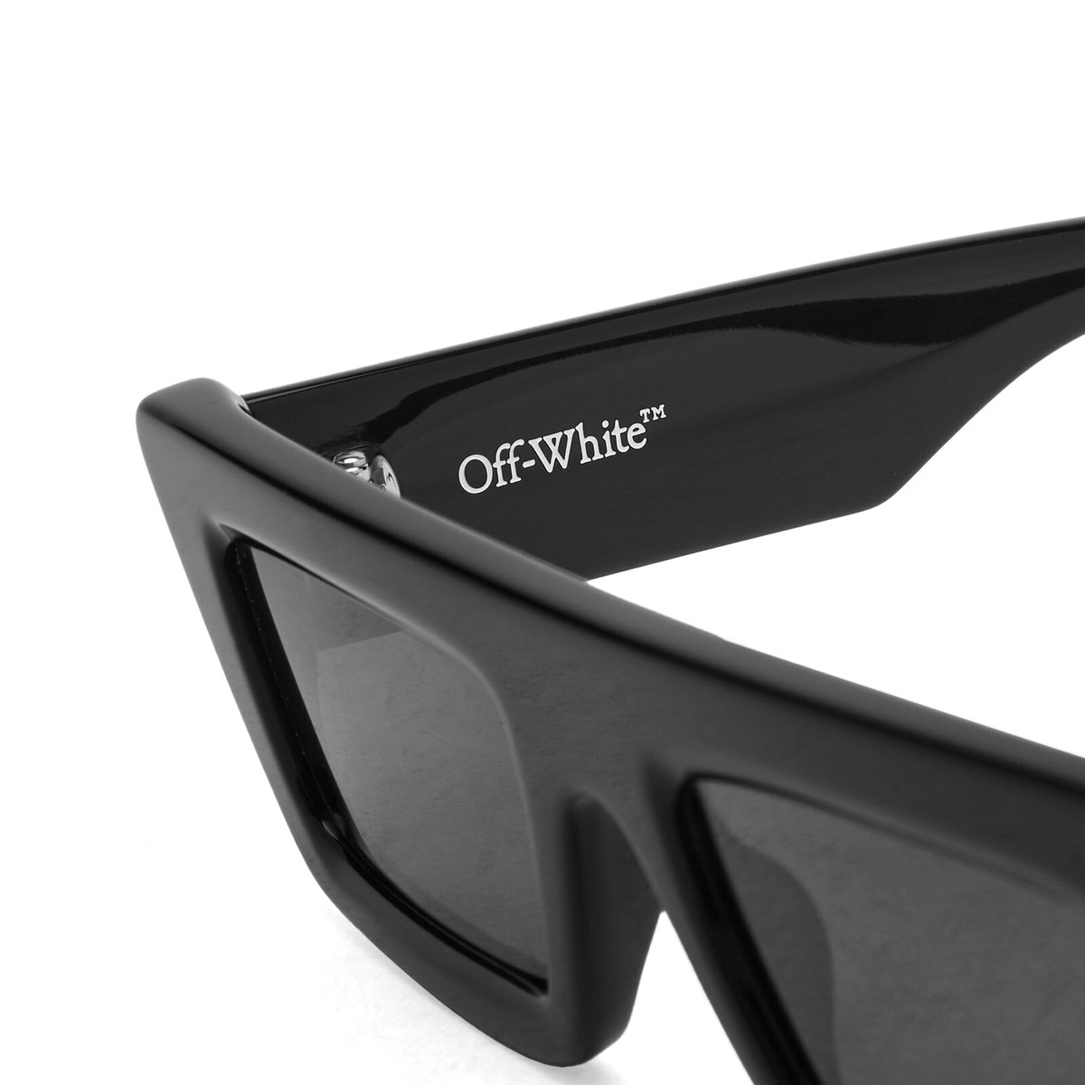 【関税＆送料込み】Off-White Ontario Sunglasses Off-White Men's Ontario Acetate Rectangle Sunglasses