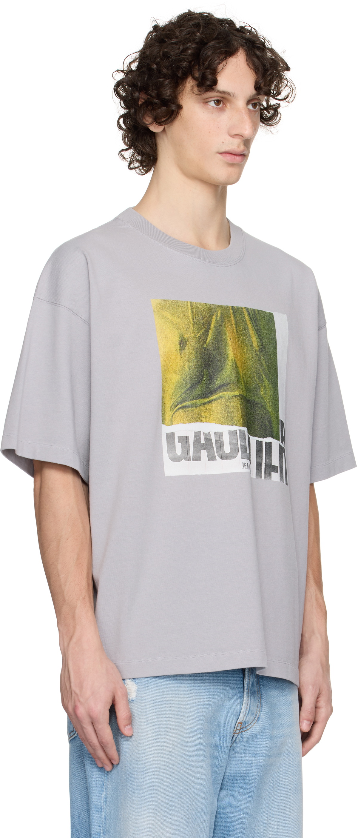 Jean Paul Gaultier SSENSE Exclusive Gray Cotton Oversized