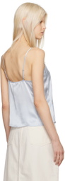 FRAME Blue V-Neck Camisole