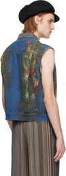Vivienne Westwood Blue Marlene Denim Vest
