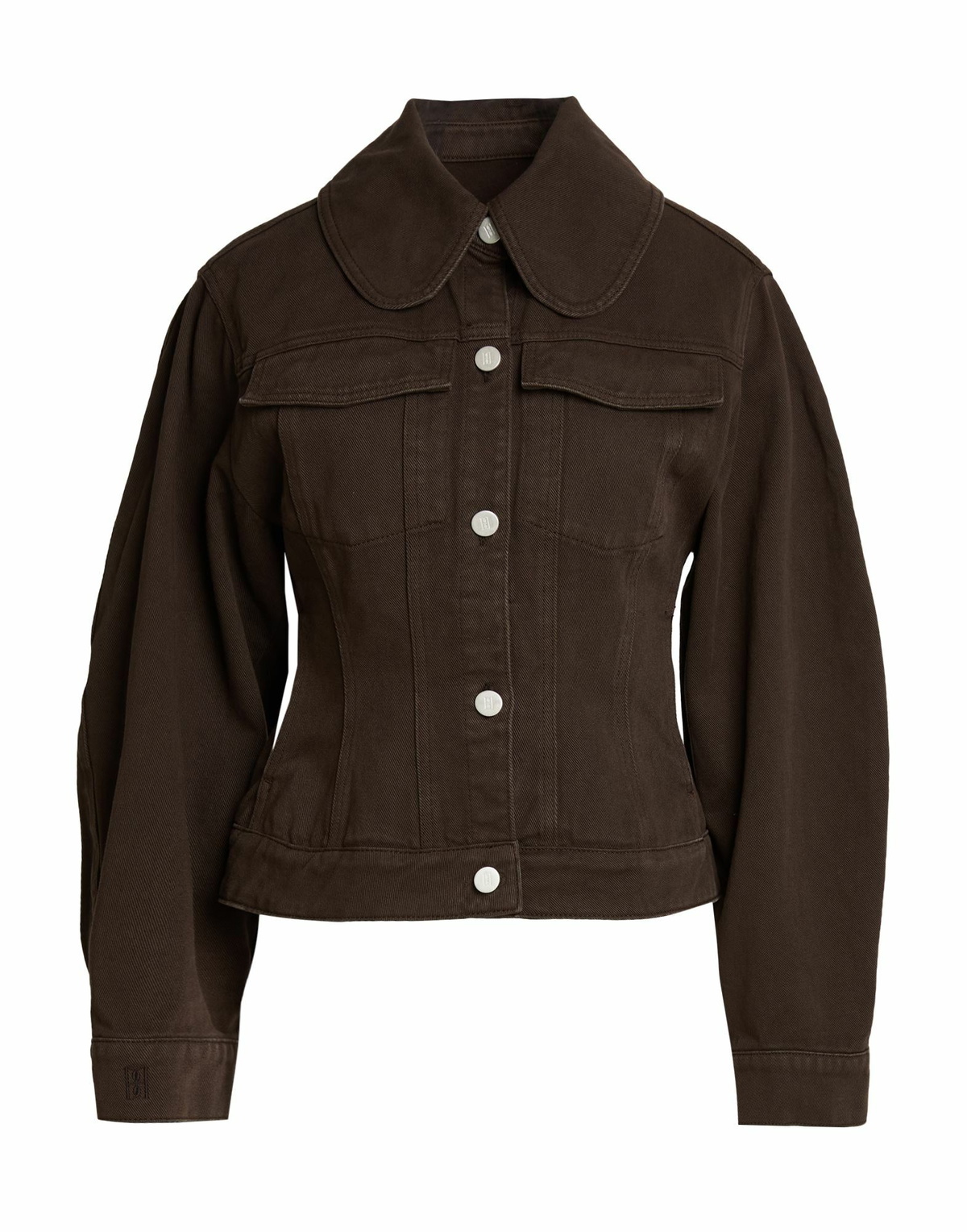 By Malene Birger Womens Denim outerwear Dark in Brown