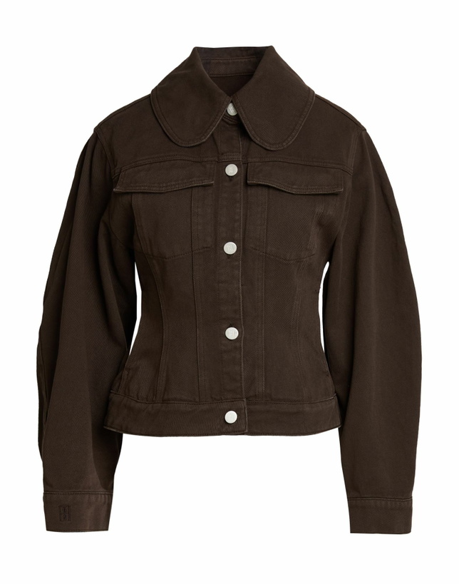 Photo: By Malene Birger Womens Denim outerwear Dark in Brown