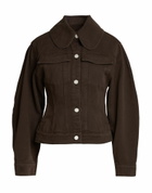 By Malene Birger Womens Denim outerwear Dark in Brown