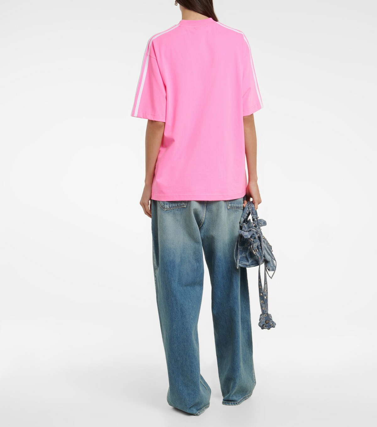 Balenciaga - x Adidas Logo cotton T-shirt