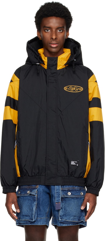 Photo: Neighborhood Black & Yellow Team Jacket