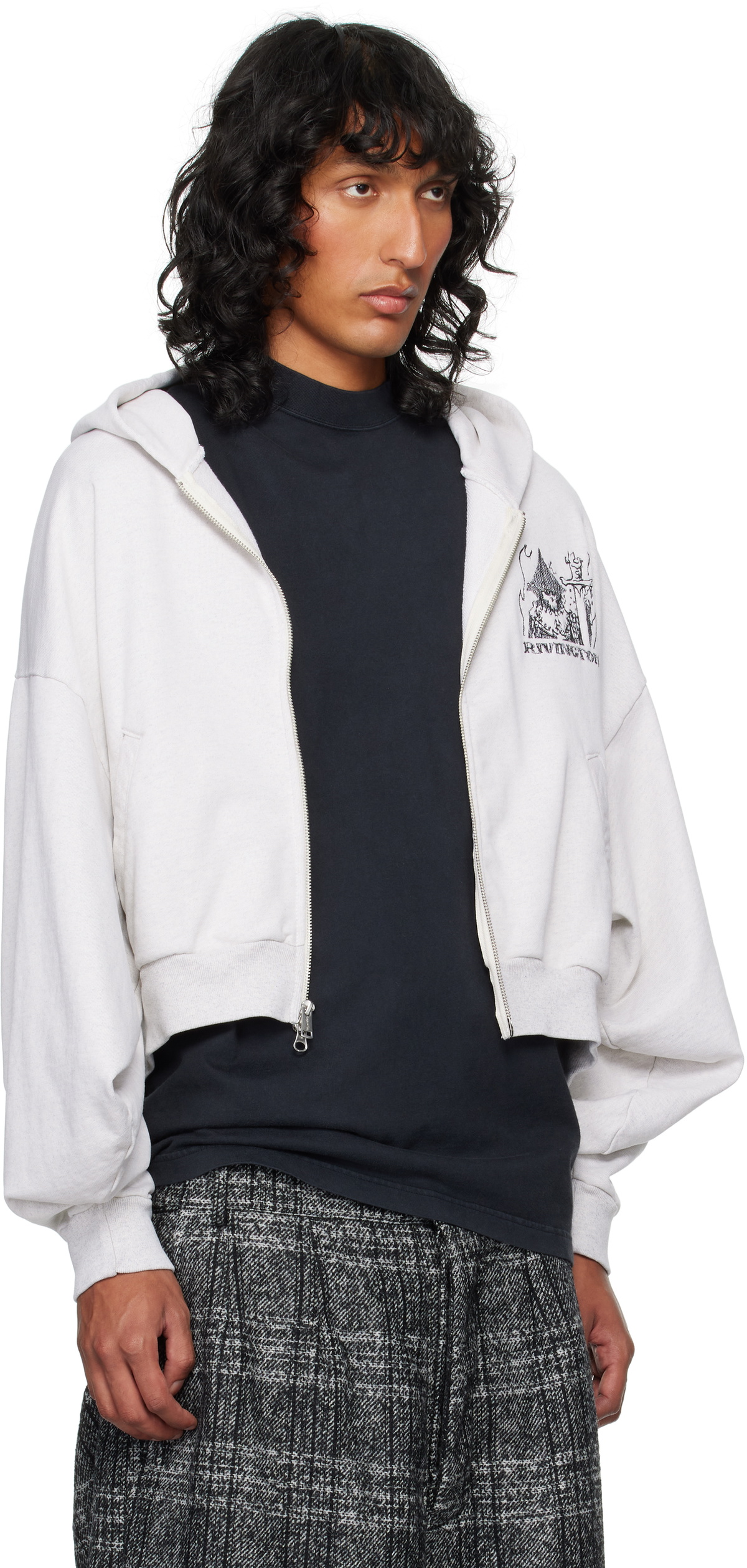 Rivington Roi Rebis Gray Noahs Zip Hoodie Rivington Roi Rebis