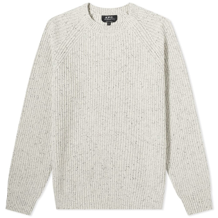 Photo: A.P.C. Ludo Ribbed Crew Knit