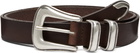 Nudie Jeans Brown 'Western Silver' Belt