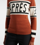 Perfect Moment Schild intarsia wool turtleneck sweater