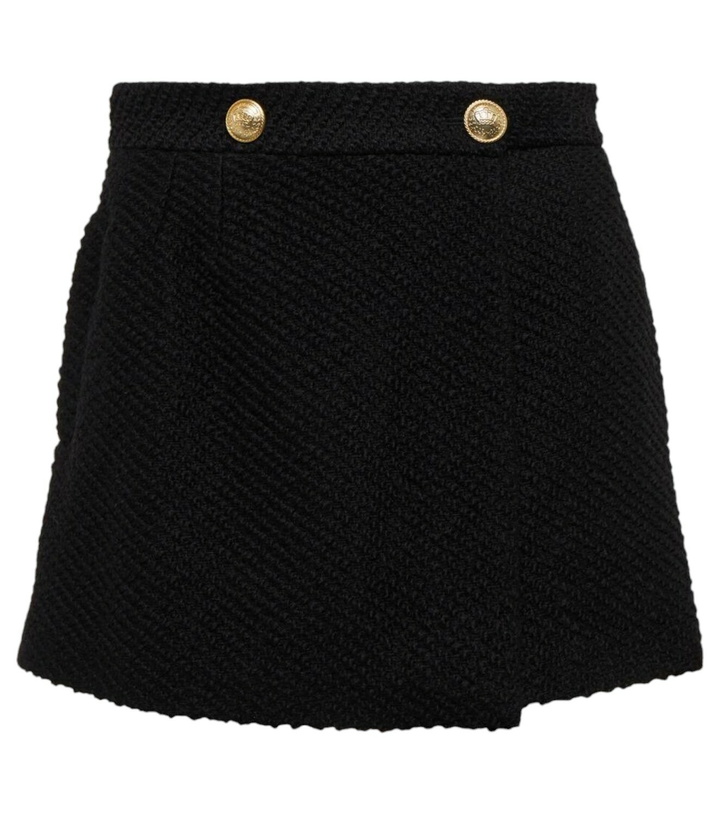 Photo: REDValentino High-rise wool-blend skort