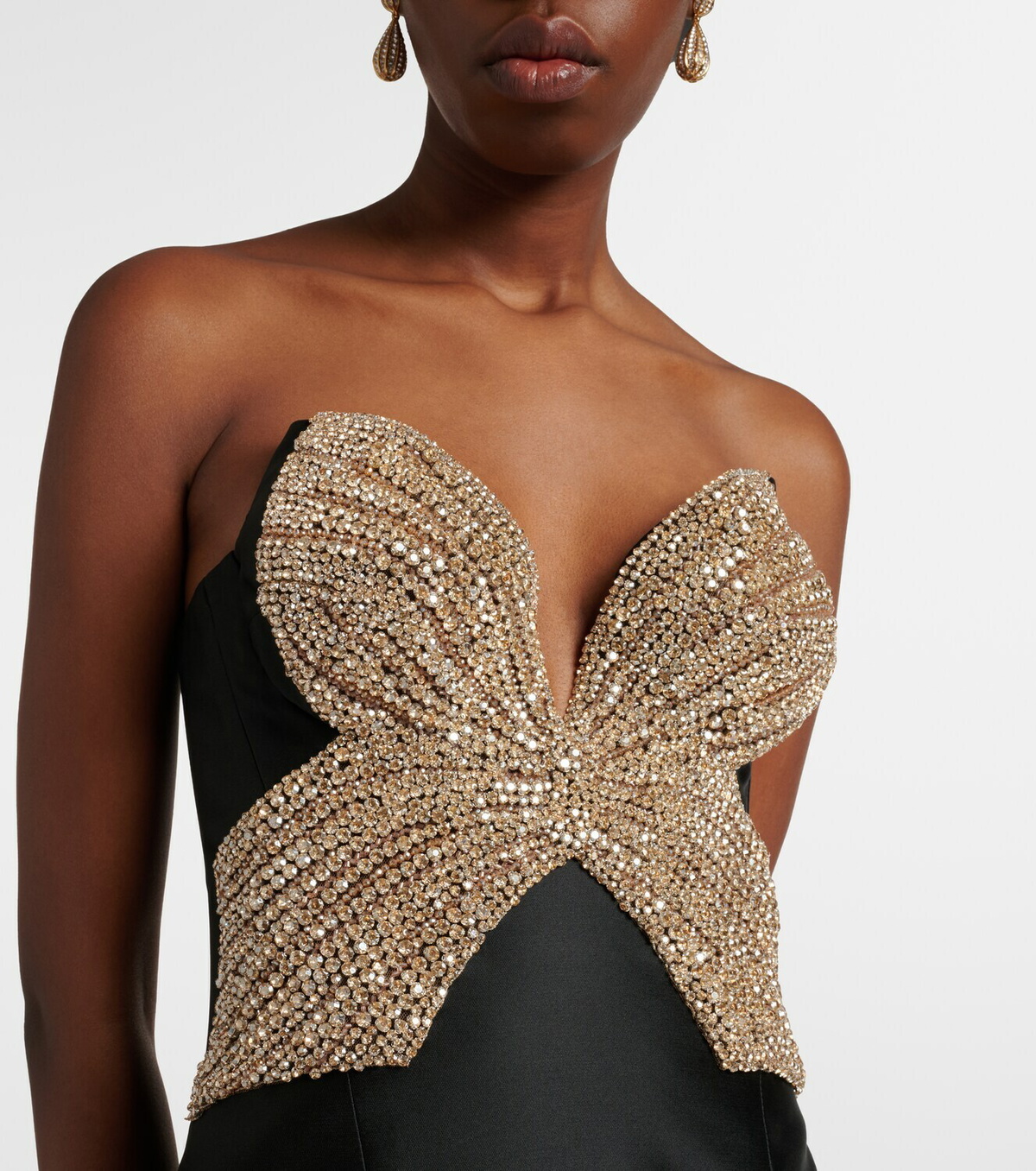 Costarellos Tala embellished cocktail dress