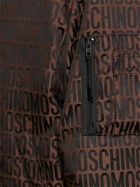 MOSCHINO - Moschino Logo Cotton Blend Bomber Jacket