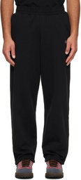 Dime Black Cursive Small Logo Sweatpants