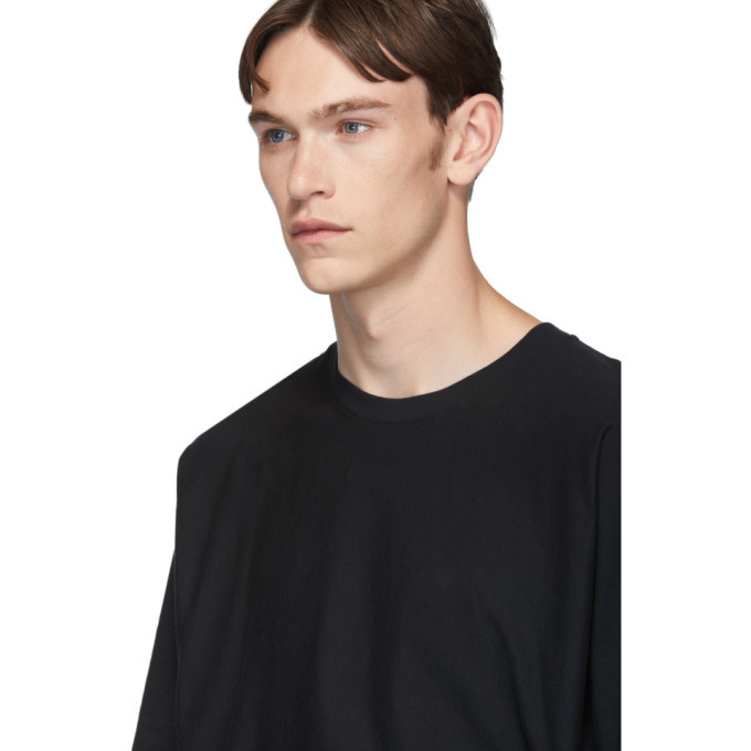 Homme Plisse Issey Miyake Black Basics Release-T T-Shirt Homme